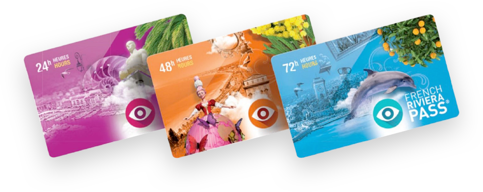 Visual cards French Riviera Pass