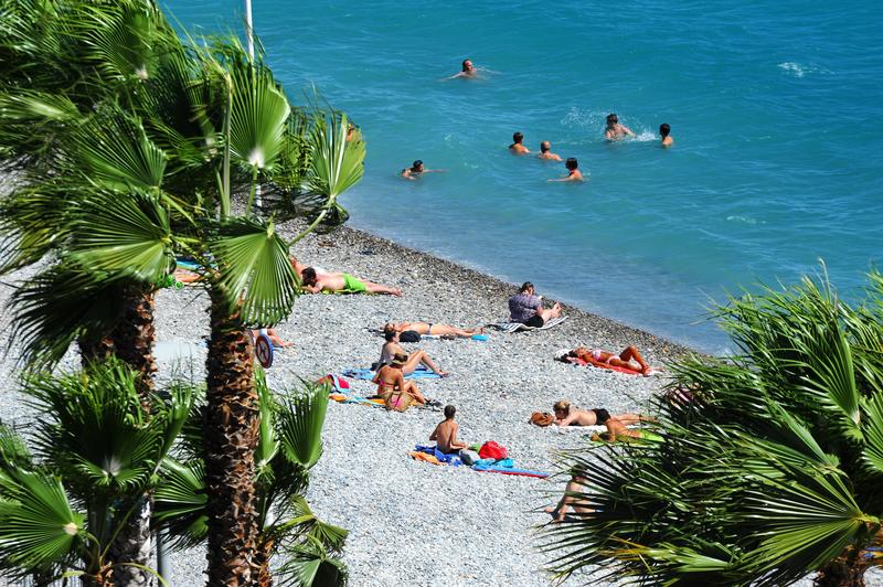 Plage de Cagnes sur Mer