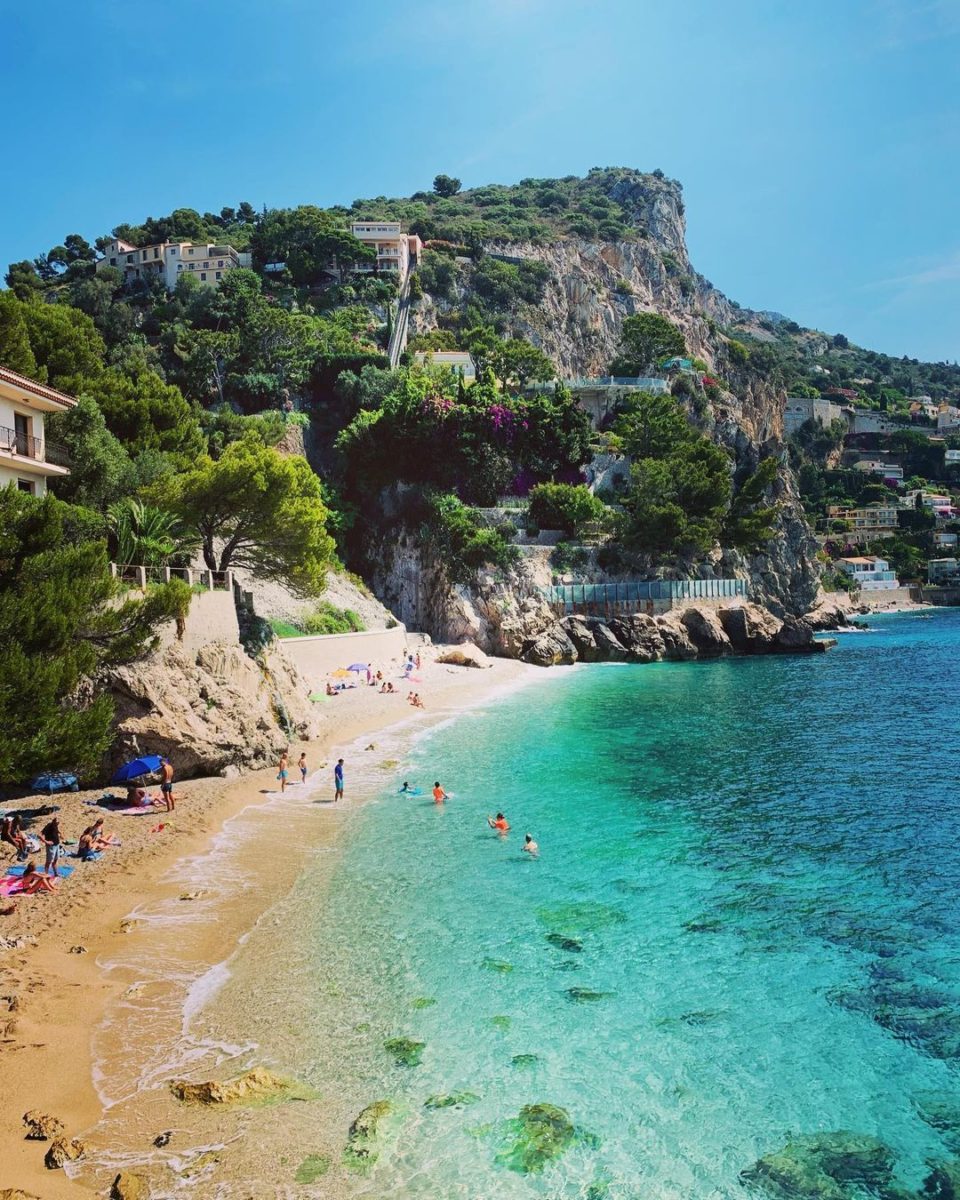 Plage d'Eze sur mer