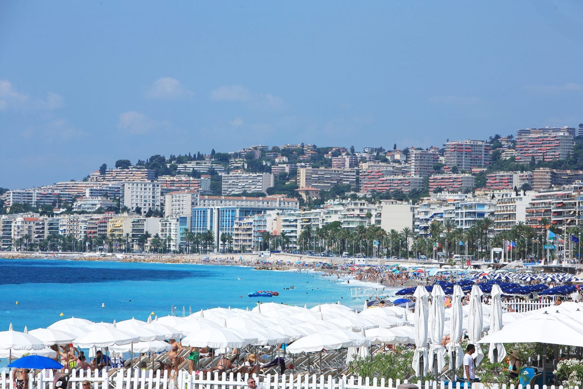 Webcam plages de Nice