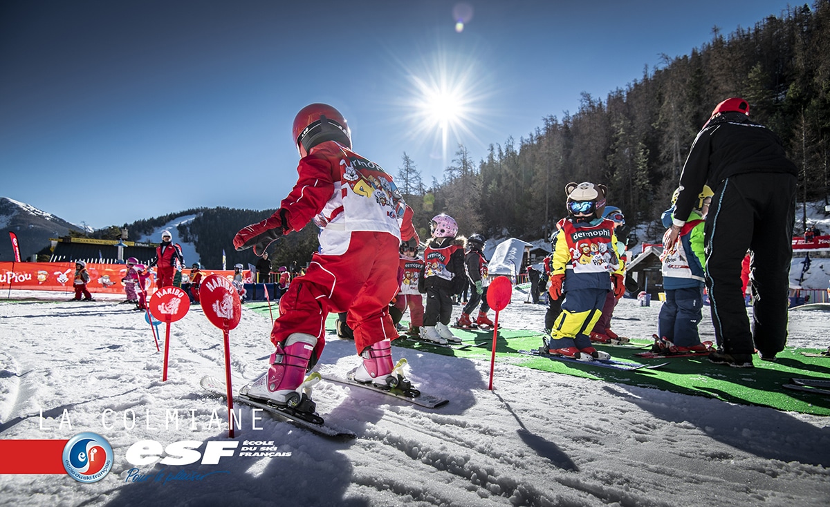 École de ski pour enfants