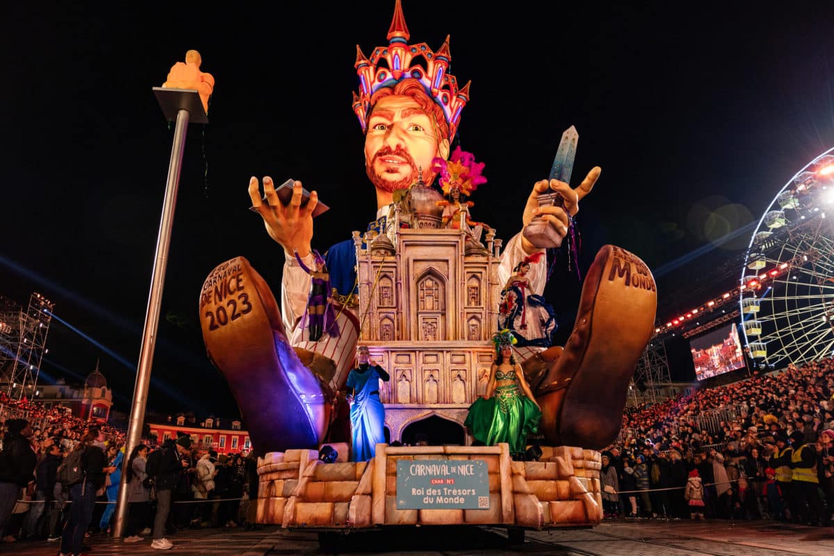 Roi, Carnaval de Nice 2023