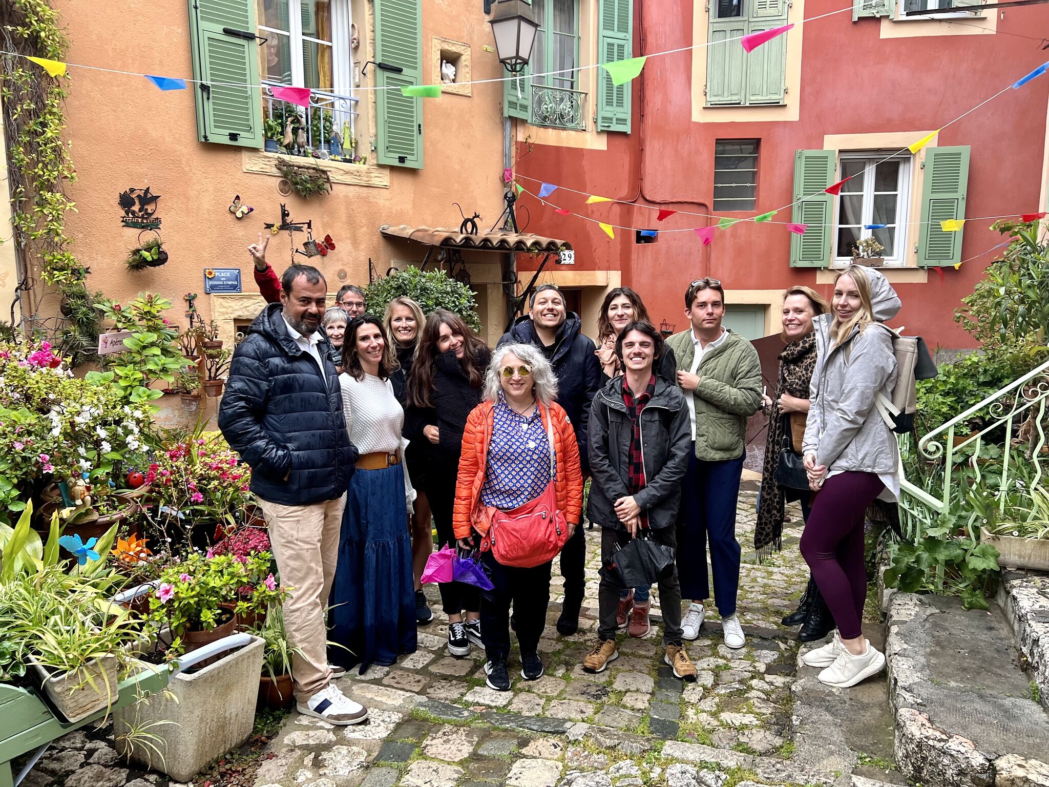 Eductour proposé par l'OTM NCA aux influenceurs locaux à Falicon