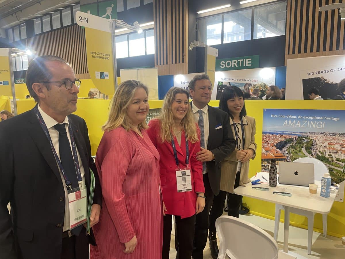 Présence de Nice Côte d'Azur au salon Rendez-Vous en France 2023