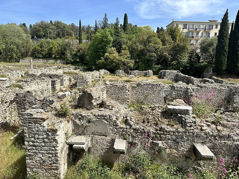 Site antique de Cemenelum au Musée d'Archéologie de Cimiez, Nice