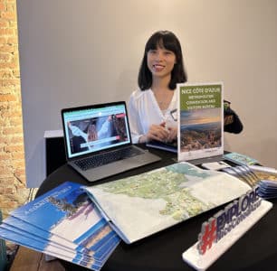 Table de Nice Côte d'Azur au workshop de Prague sur le slow tourisme en 2023