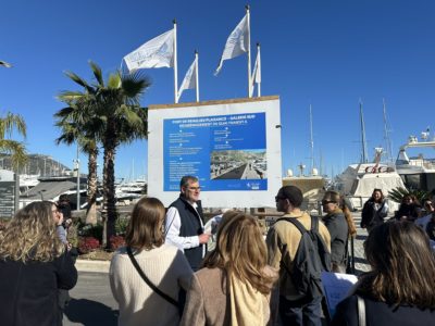 Groupe sur le Port de Beaulieu-sur-Mer