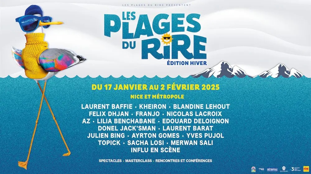 Les Plages du Rire édition Hiver 2025 - Nice