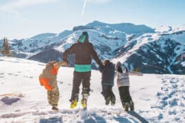Activités d'hiver en montagne