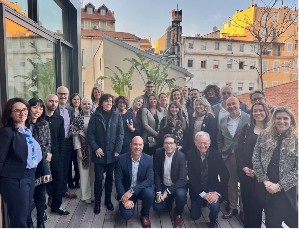 Professionnels du tourisme niçois et de la région Sud lors du bilan de la campagne Nice Côte d'Azur en hiver, saison 2