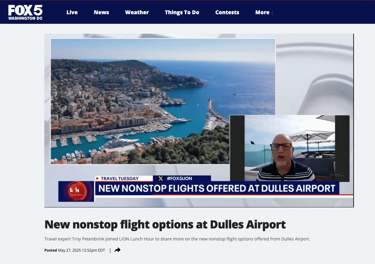 Image écran diffusion Fox News USA