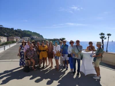Participants de la dernière journée de visite "Du Panier à la Table" à Nice en septembre 2025