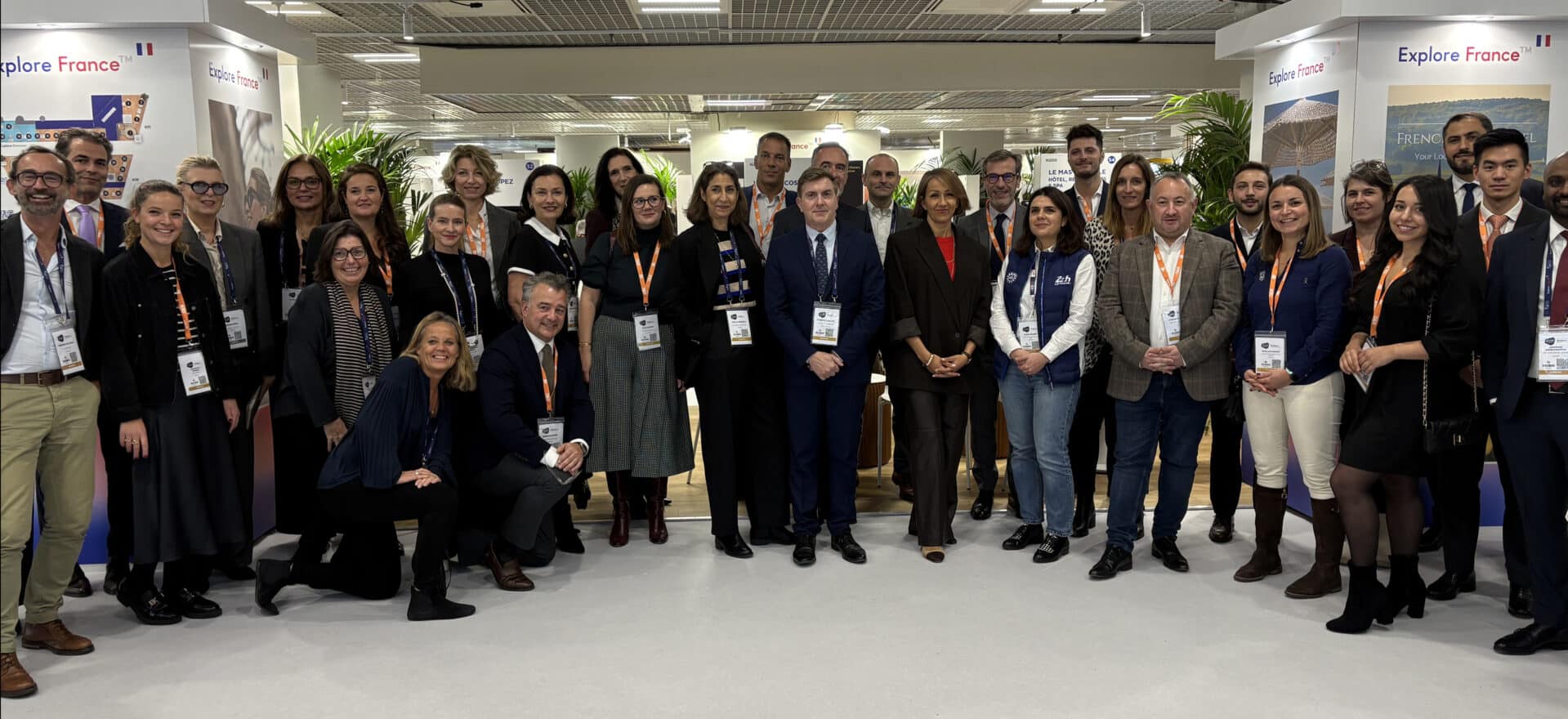 Délégation française au salon ILTM de Cannes 2025