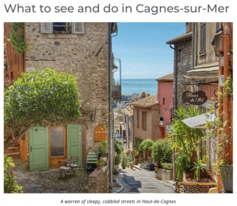 Capture écran article The Good Life France décembre 2025