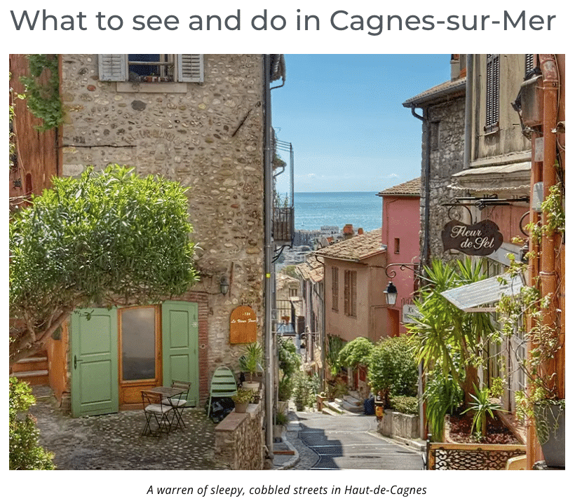 Capture écran article The Good Life France décembre 2025