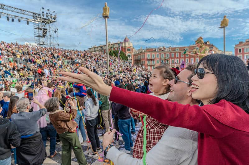 Ambiance au Carnaval de Nice 2026